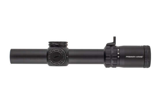 Primary Arms PA GLx First Focal Plane 1-6x24 illuminated rifle scope.